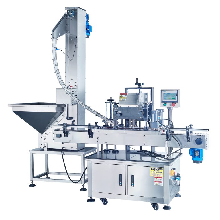 “Pharmaceutical Packaging Perfected: 4-Wheel Cappers for Sterile Vial Sealing”