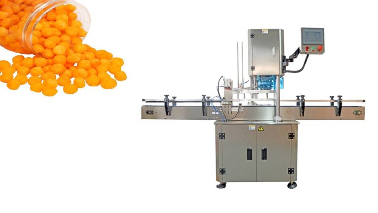 Cheese flavored Balls can seaming machine with nitrogen flushing