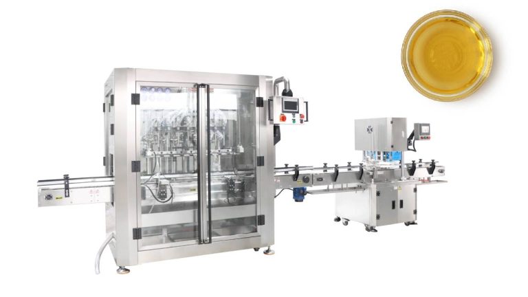 Sesame chili oil filling and sealing machine