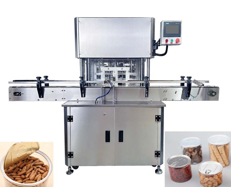 Nitrogen Flushing Can Closing Machine for dry food