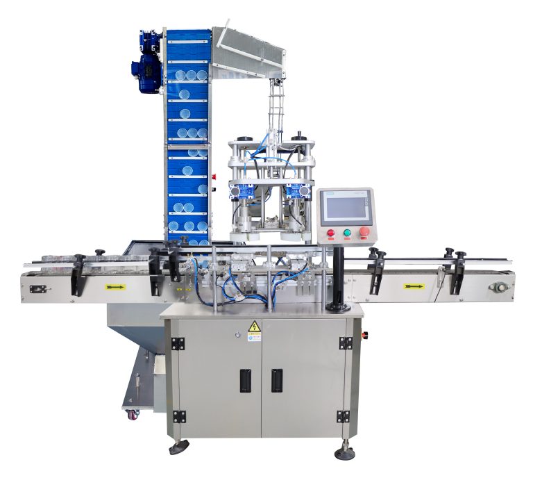 Automatic Dual Head Screwing Capping Machine for Bottle