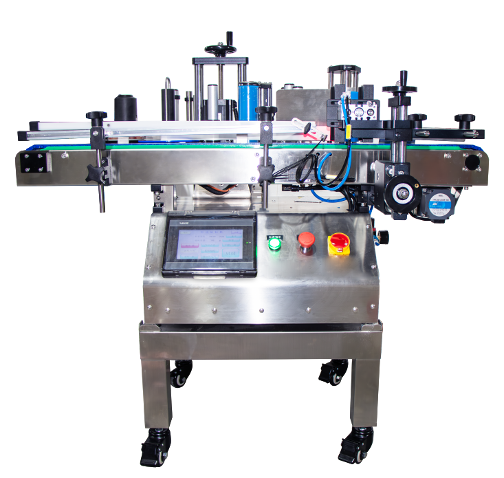 Tabletop Round Glass Bottle Labeling Machine