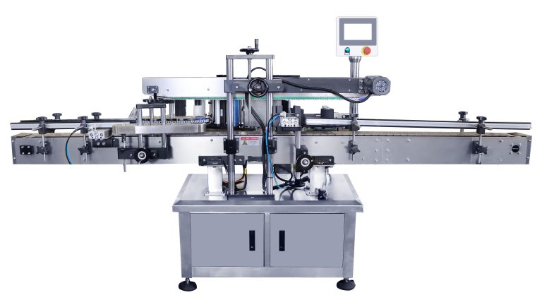 Automatic Three Side Square Bottle Labeling Machine